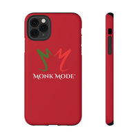 Quality Impact Resistant Phone Case - Red - Monk Mode