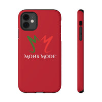 Quality Impact Resistant Phone Case - Red - Monk Mode