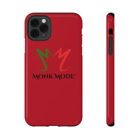 Quality Impact Resistant Phone Case - Red - Monk Mode