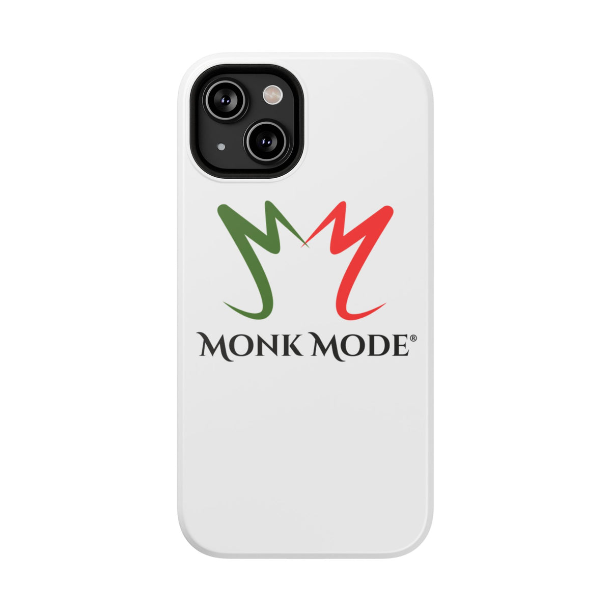 Quality Impact Resistant Phone Case - White - Monk Mode