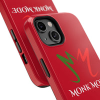 Quality Impact Resistant Phone Case - Red - Monk Mode