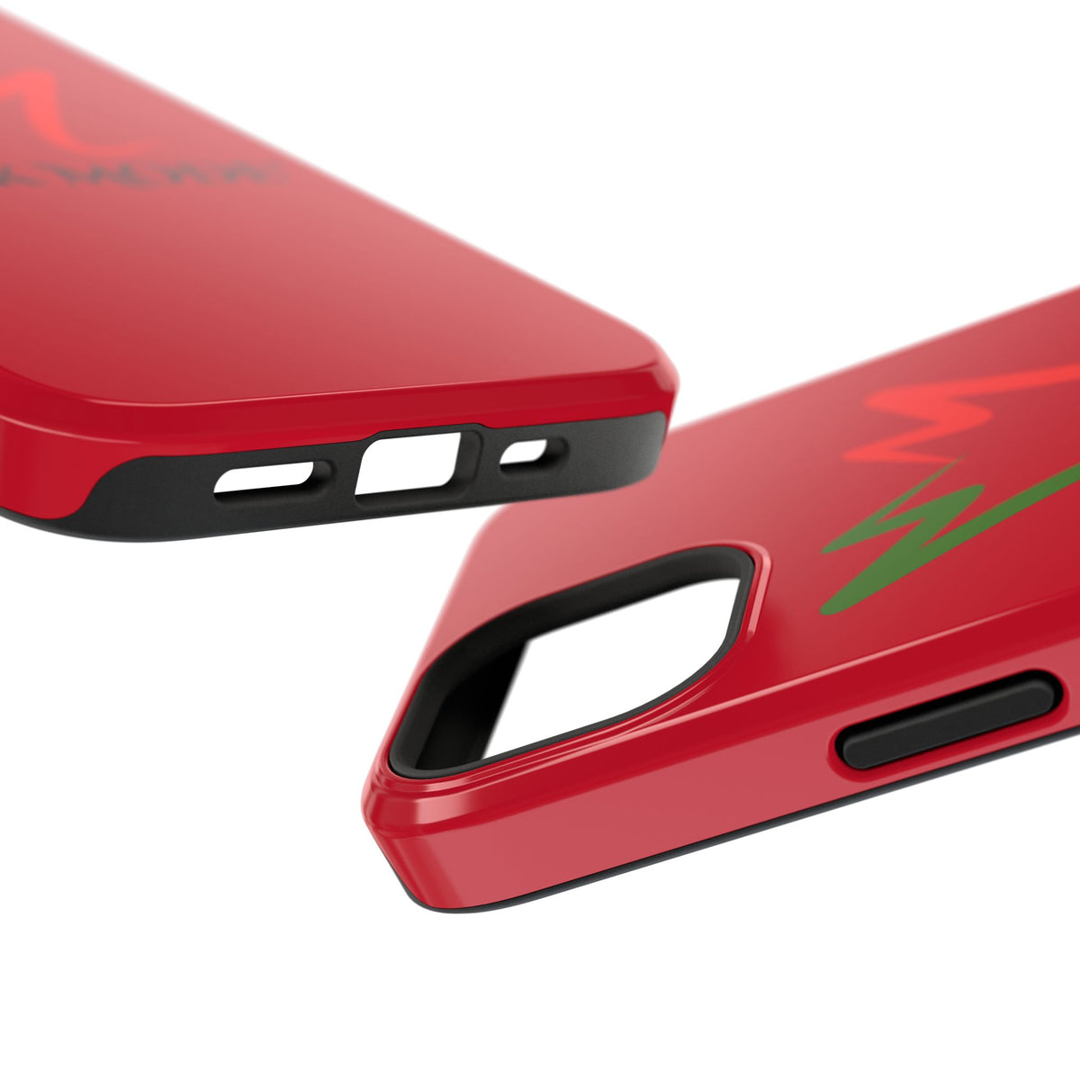 Quality Impact Resistant Phone Case - Red - Monk Mode