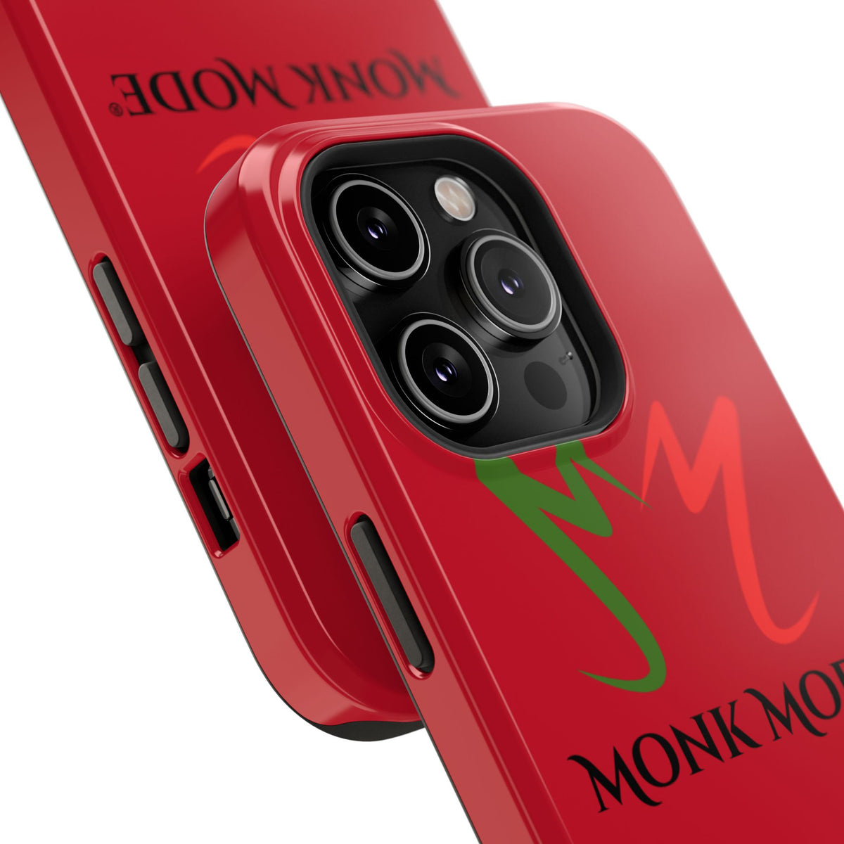 Quality Impact Resistant Phone Case - Red - Monk Mode