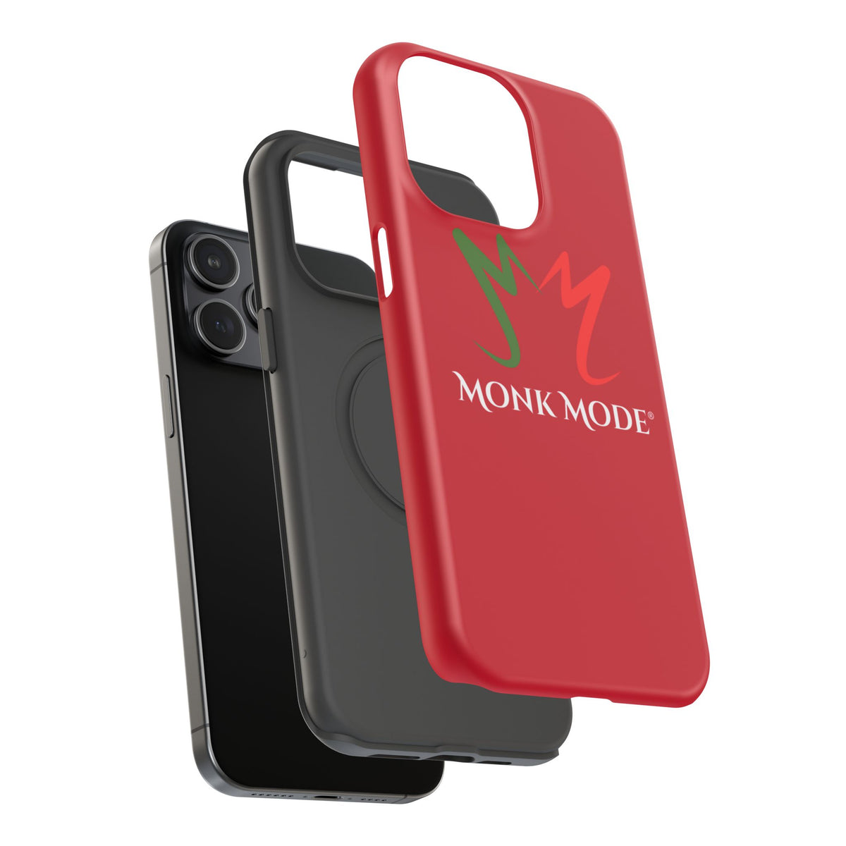 Quality Impact Resistant Phone Case - Red - Monk Mode