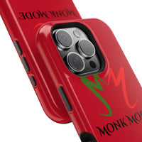 Quality Impact Resistant Phone Case - Red - Monk Mode