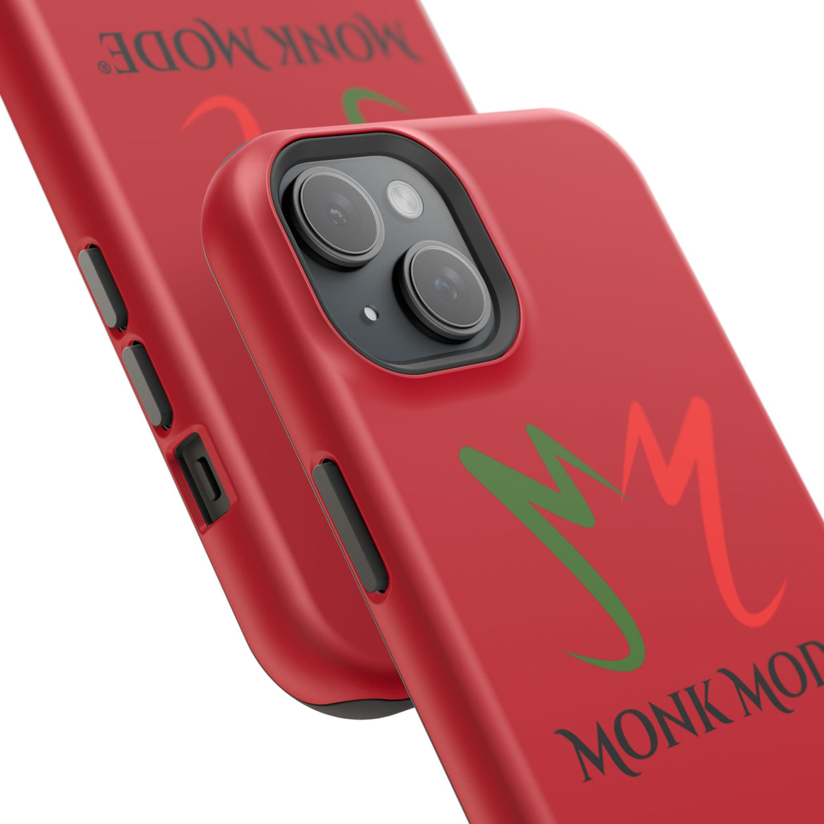 Quality Impact Resistant Phone Case - Red - Monk Mode