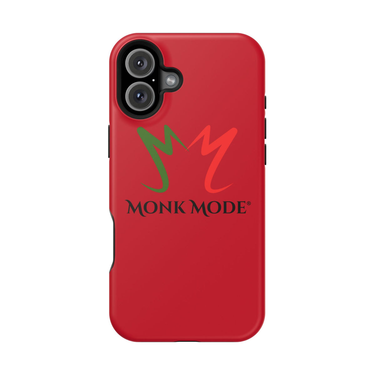 Quality Impact Resistant Phone Case - Red - Monk Mode