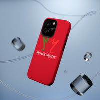 Quality Impact Resistant Phone Case - Red - Monk Mode