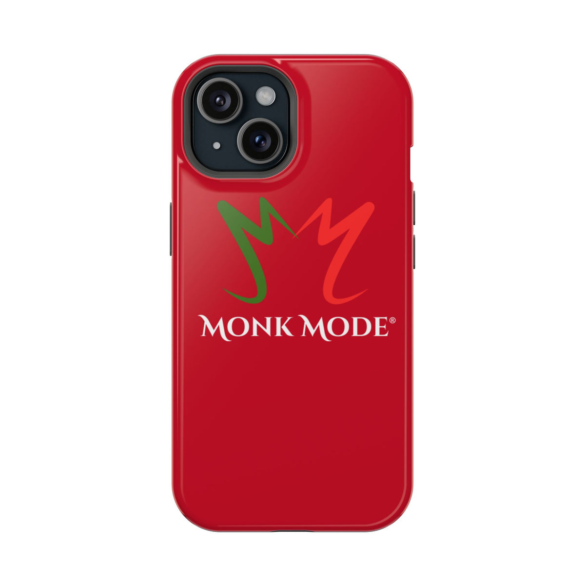 Quality Impact Resistant Phone Case - Red - Monk Mode