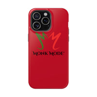 Quality Impact Resistant Phone Case - Red - Monk Mode