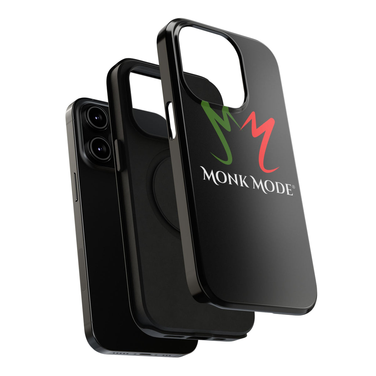 Quality Impact Resistant Phone Case - Black - Monk Mode