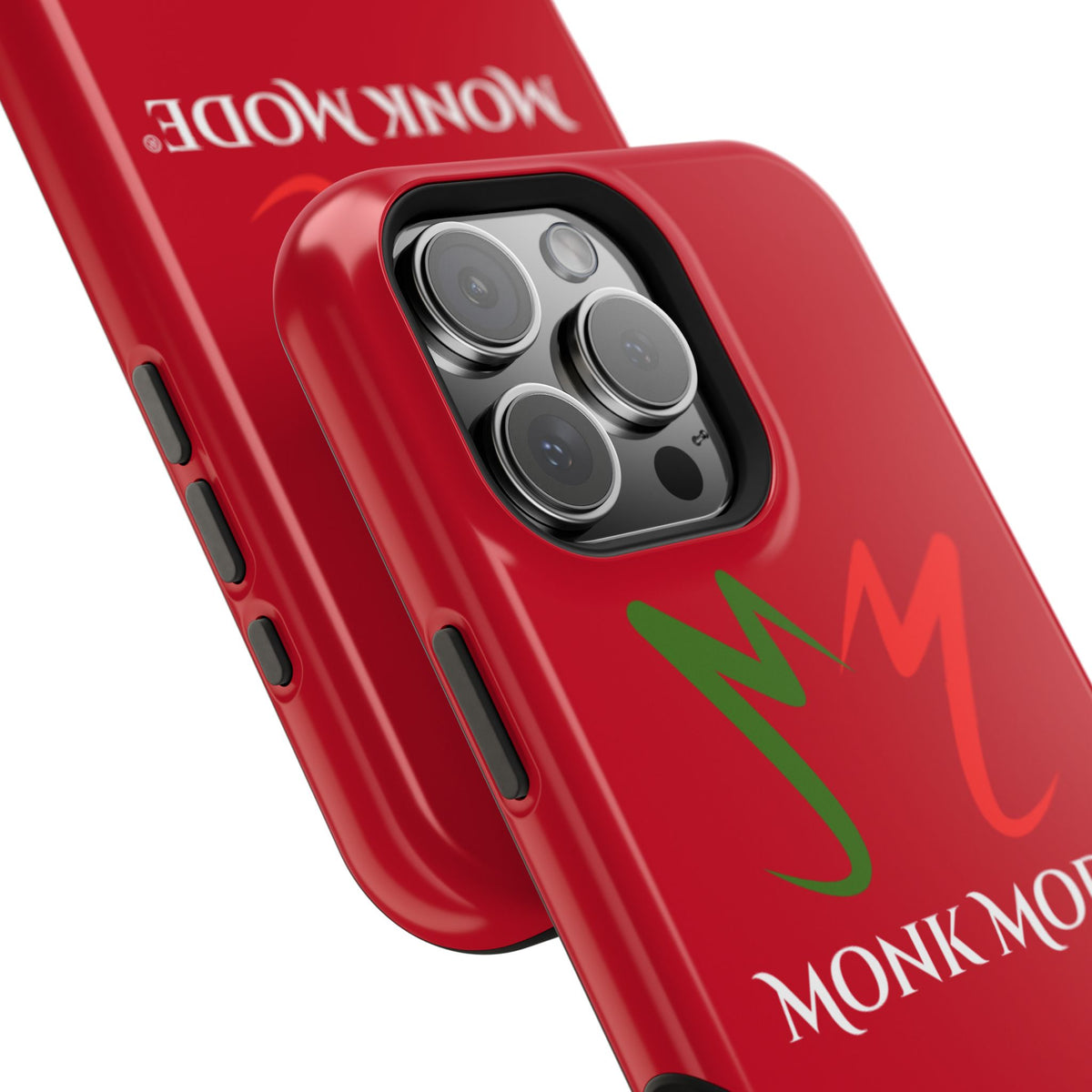 Quality Impact Resistant Phone Case - Red - Monk Mode