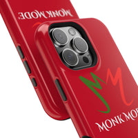 Quality Impact Resistant Phone Case - Red - Monk Mode