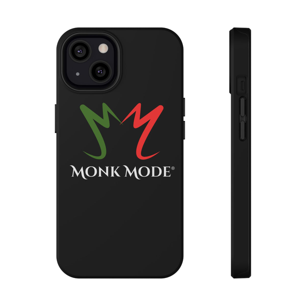 Quality Impact Resistant Phone Case - Black - Monk Mode