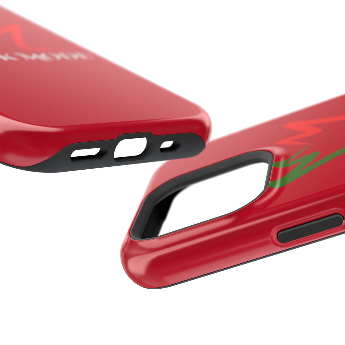 Quality Impact Resistant Phone Case - Red - Monk Mode