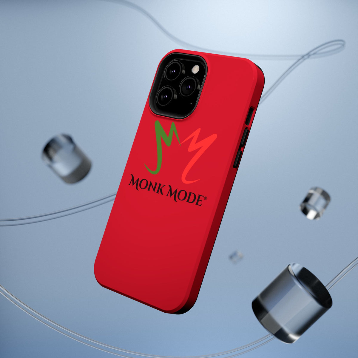 Quality Impact Resistant Phone Case - Red - Monk Mode