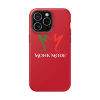 Quality Impact Resistant Phone Case - Red - Monk Mode