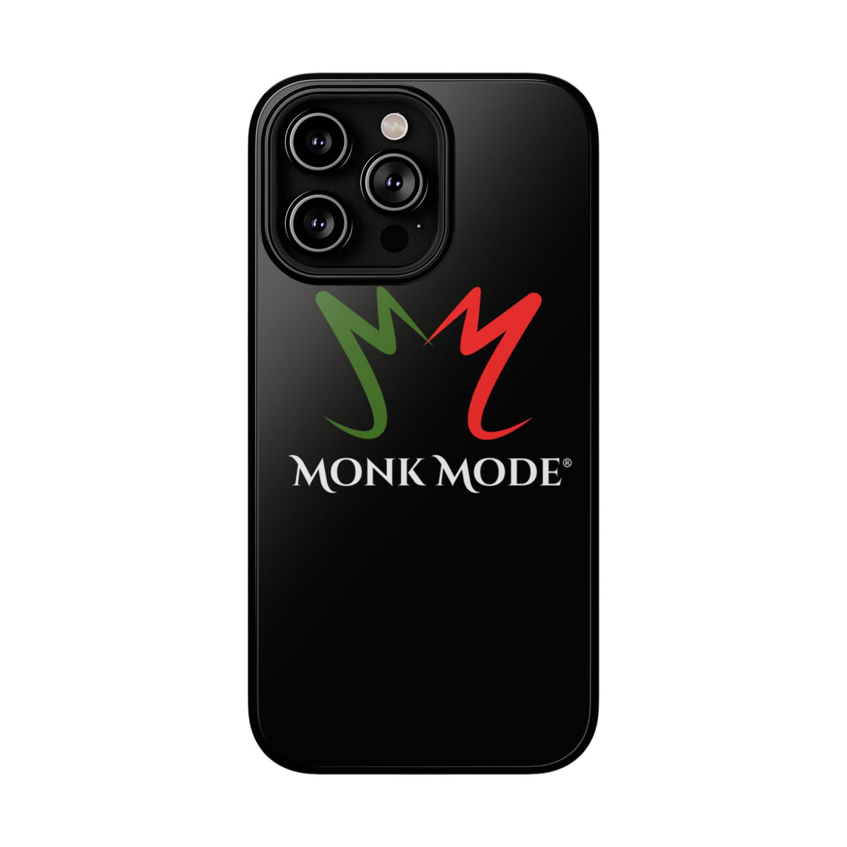 Quality Impact Resistant Phone Case - Black - Monk Mode