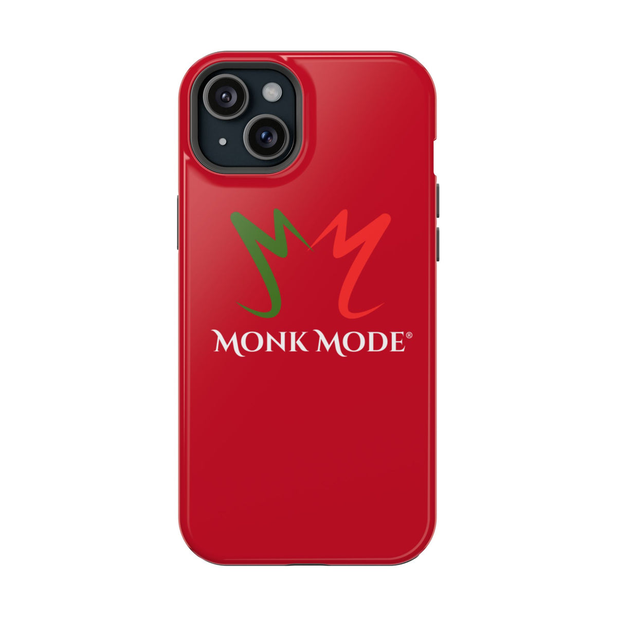 Quality Impact Resistant Phone Case - Red - Monk Mode