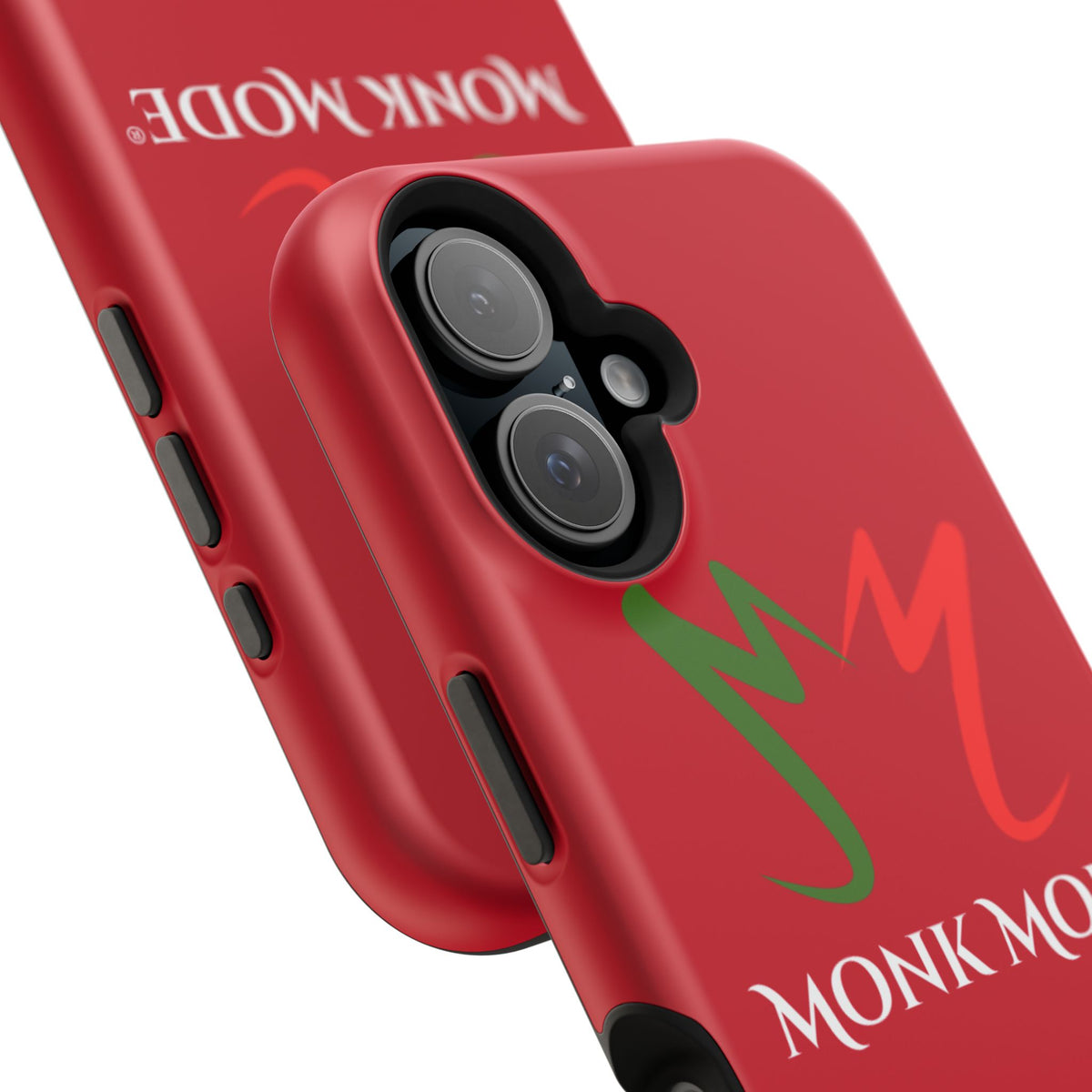 Quality Impact Resistant Phone Case - Red - Monk Mode