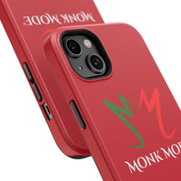 Quality Impact Resistant Phone Case - Red - Monk Mode