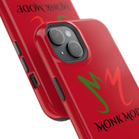 Quality Impact Resistant Phone Case - Red - Monk Mode