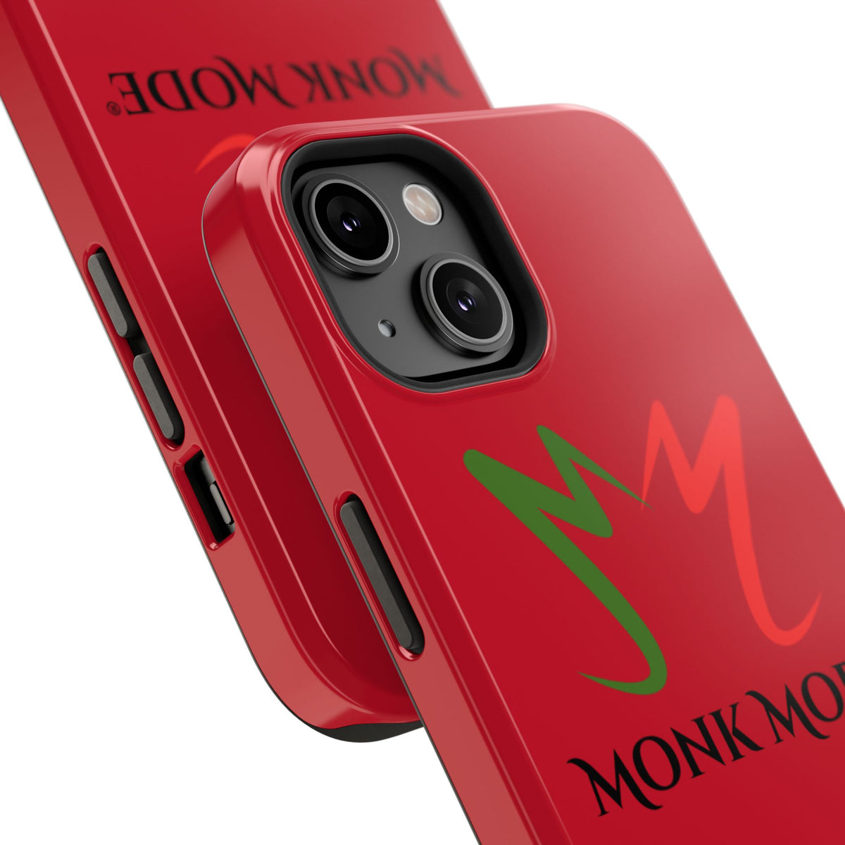 Quality Impact Resistant Phone Case - Red - Monk Mode