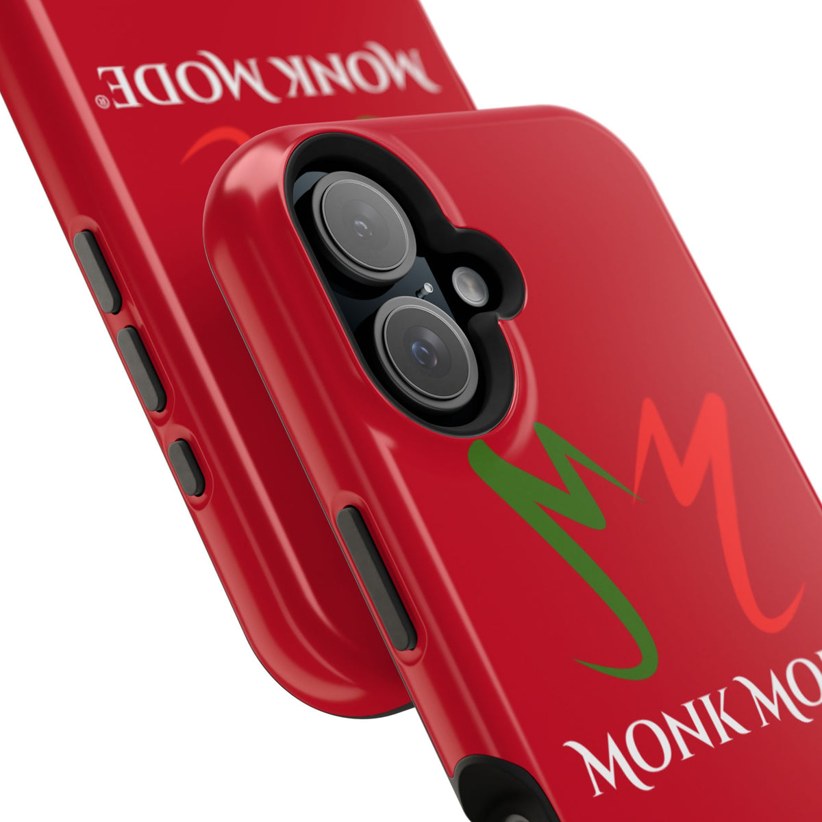 Quality Impact Resistant Phone Case - Red - Monk Mode