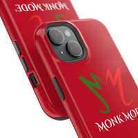 Quality Impact Resistant Phone Case - Red - Monk Mode