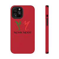 Quality Impact Resistant Phone Case - Red - Monk Mode