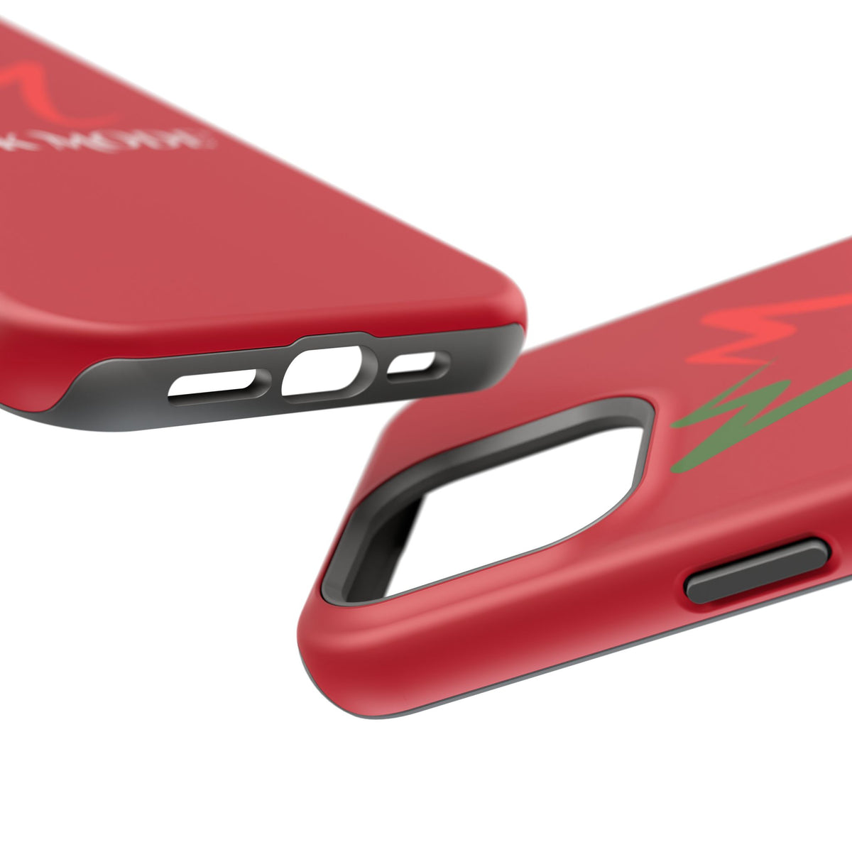 Quality Impact Resistant Phone Case - Red - Monk Mode