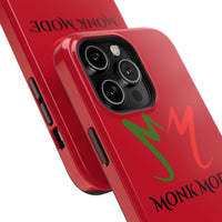 Quality Impact Resistant Phone Case - Red - Monk Mode