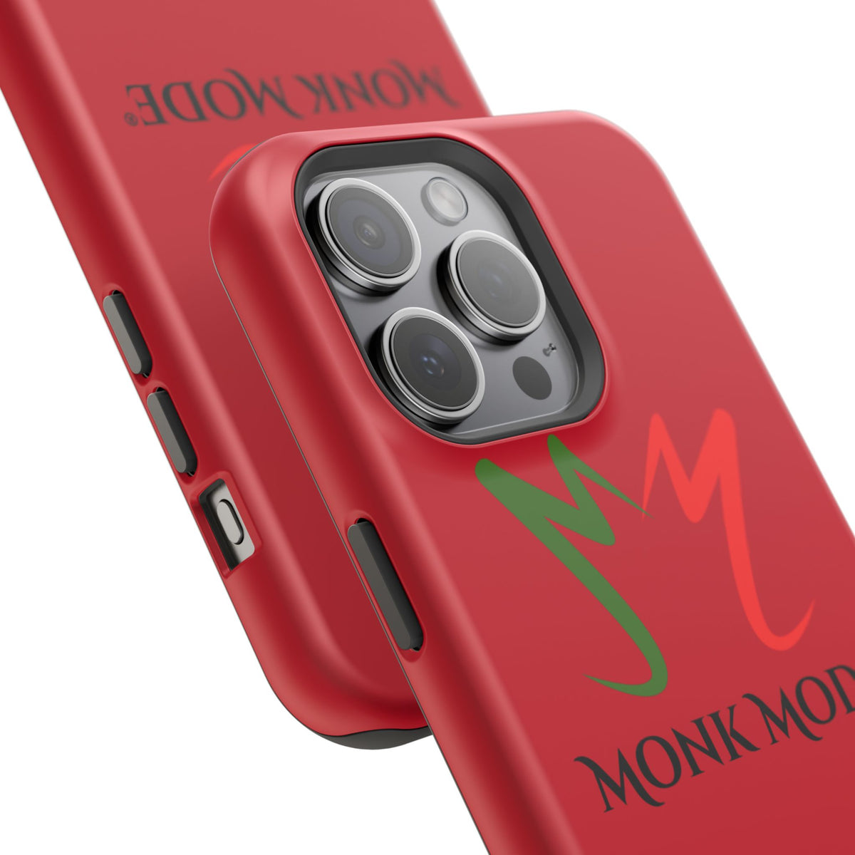 Quality Impact Resistant Phone Case - Red - Monk Mode