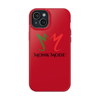 Quality Impact Resistant Phone Case - Red - Monk Mode