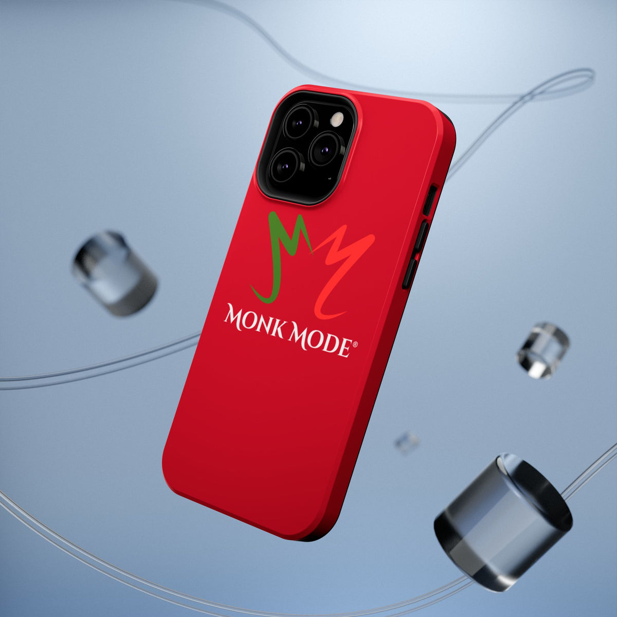 Quality Impact Resistant Phone Case - Red - Monk Mode