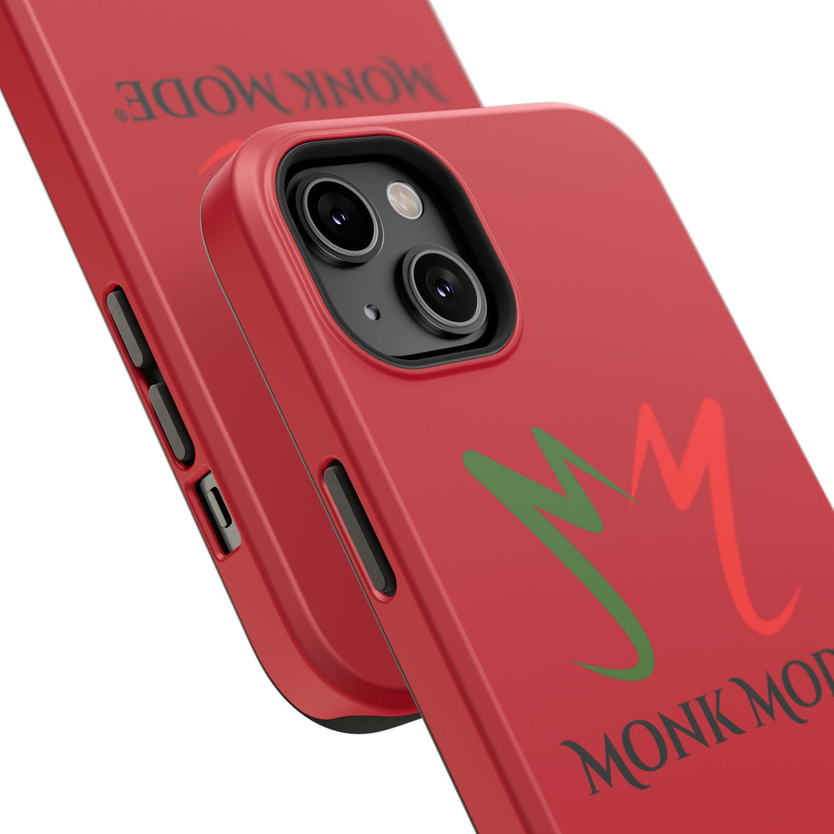 Quality Impact Resistant Phone Case - Red - Monk Mode