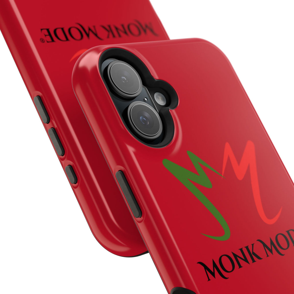 Quality Impact Resistant Phone Case - Red - Monk Mode