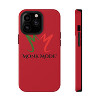 Quality Impact Resistant Phone Case - Red - Monk Mode