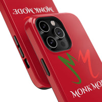 Quality Impact Resistant Phone Case - Red - Monk Mode