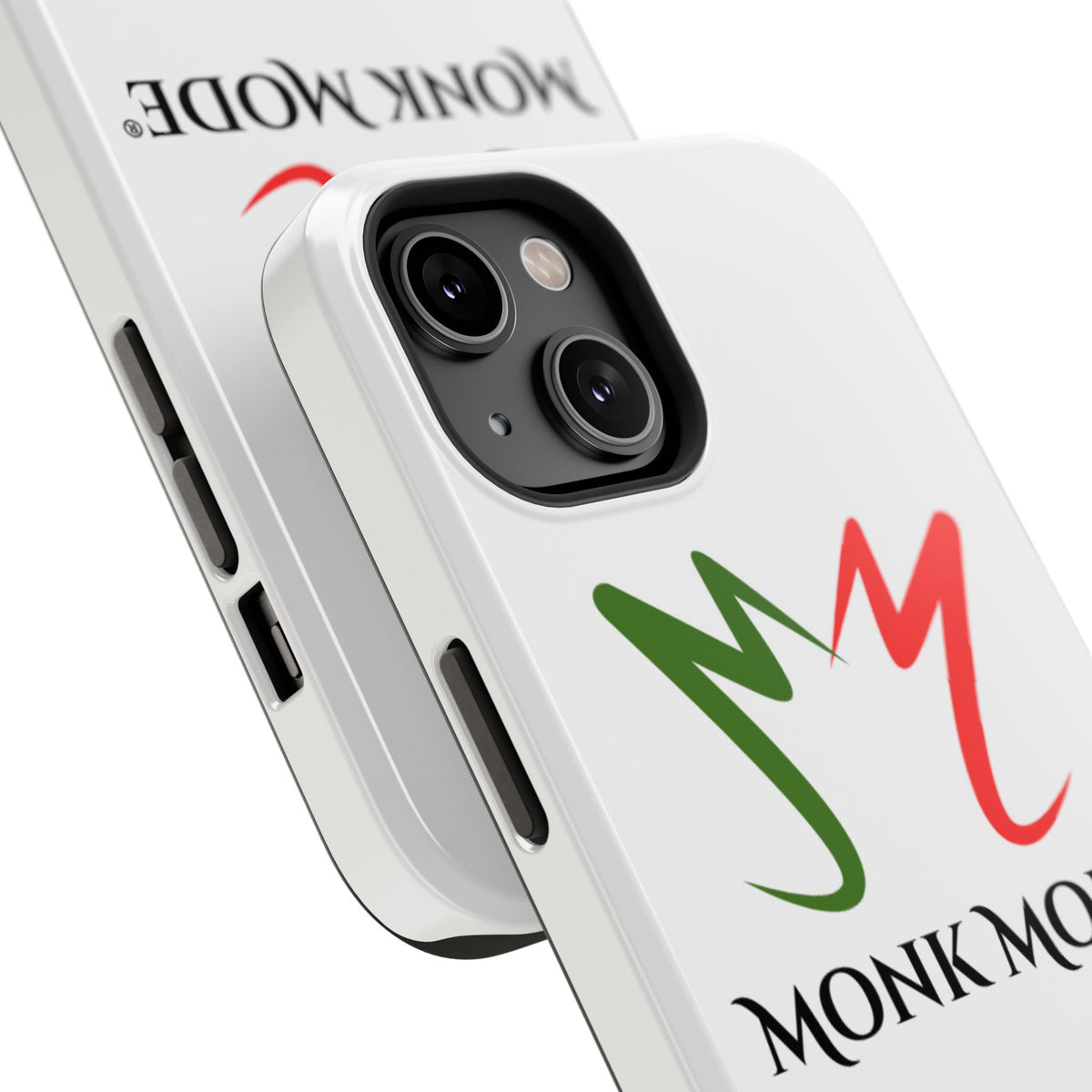 Quality Impact Resistant Phone Case - White - Monk Mode