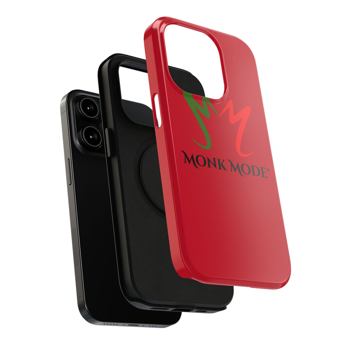 Quality Impact Resistant Phone Case - Red - Monk Mode