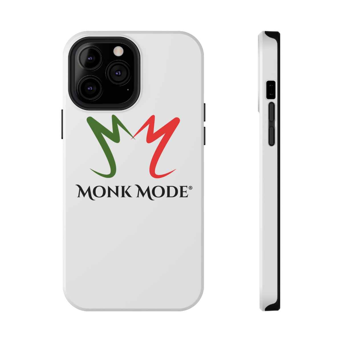 Quality Impact Resistant Phone Case - White - Monk Mode