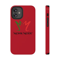 Quality Impact Resistant Phone Case - Red - Monk Mode