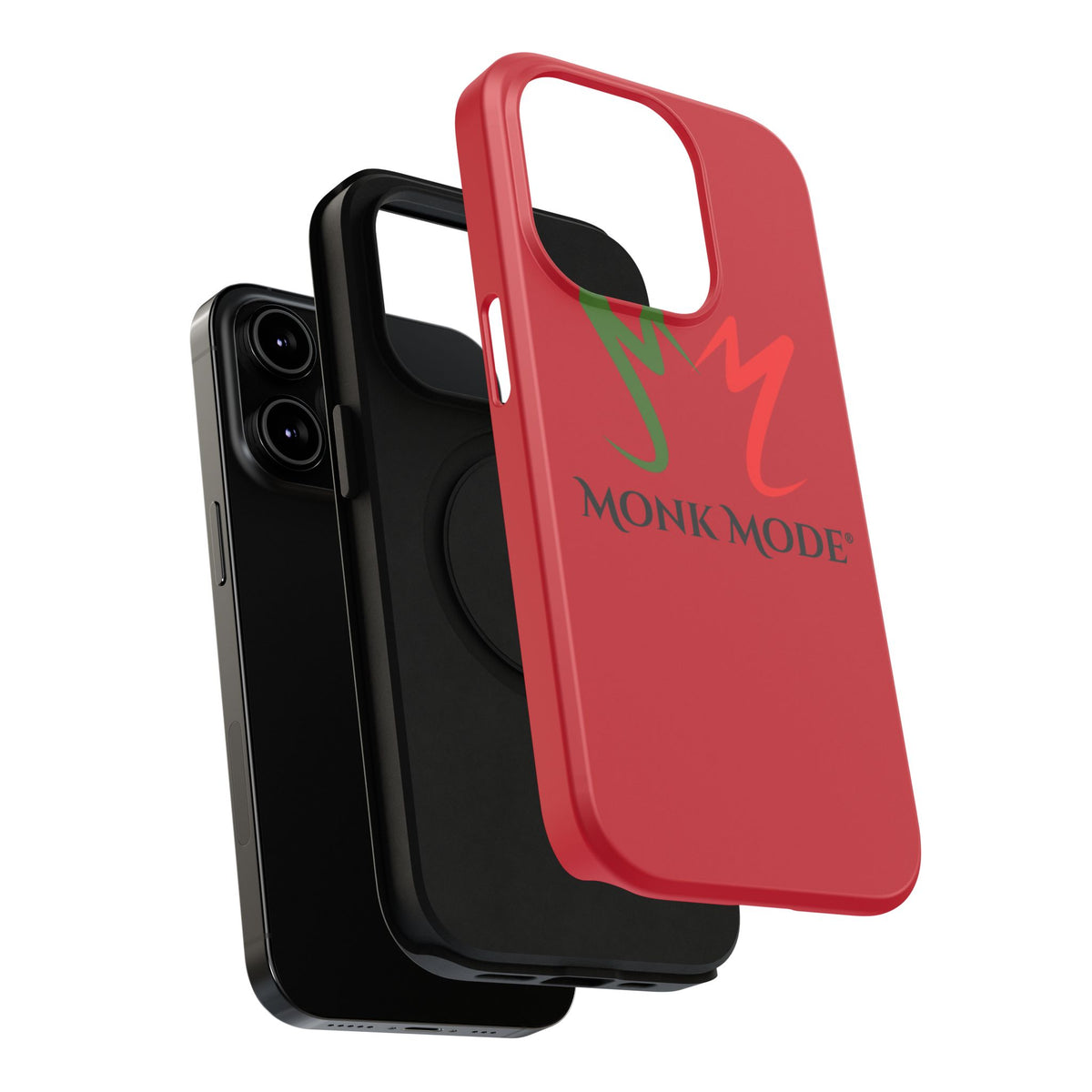 Quality Impact Resistant Phone Case - Red - Monk Mode