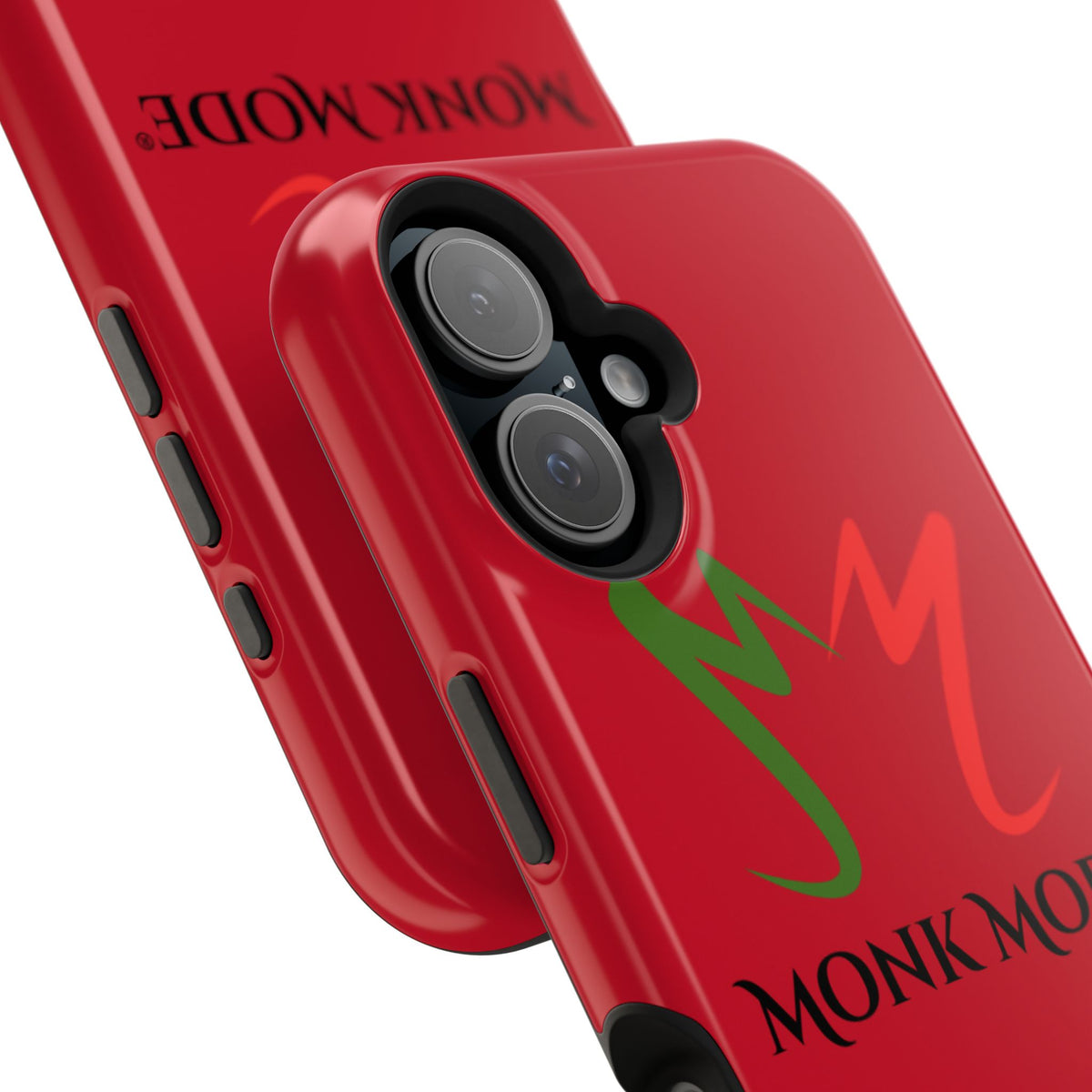 Quality Impact Resistant Phone Case - Red - Monk Mode