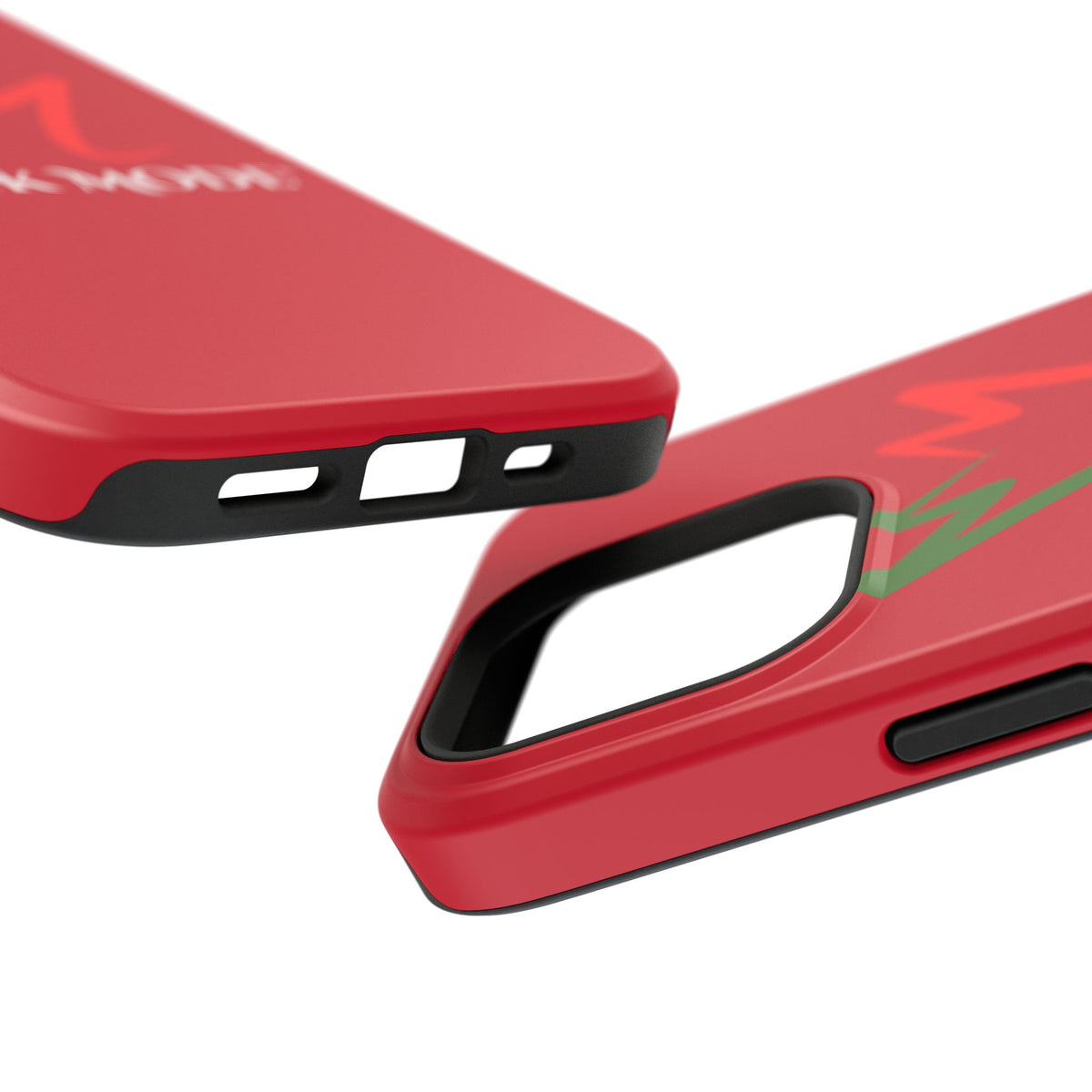 Quality Impact Resistant Phone Case - Red - Monk Mode