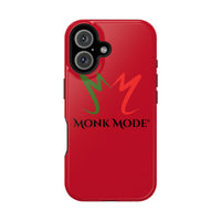 Quality Impact Resistant Phone Case - Red - Monk Mode