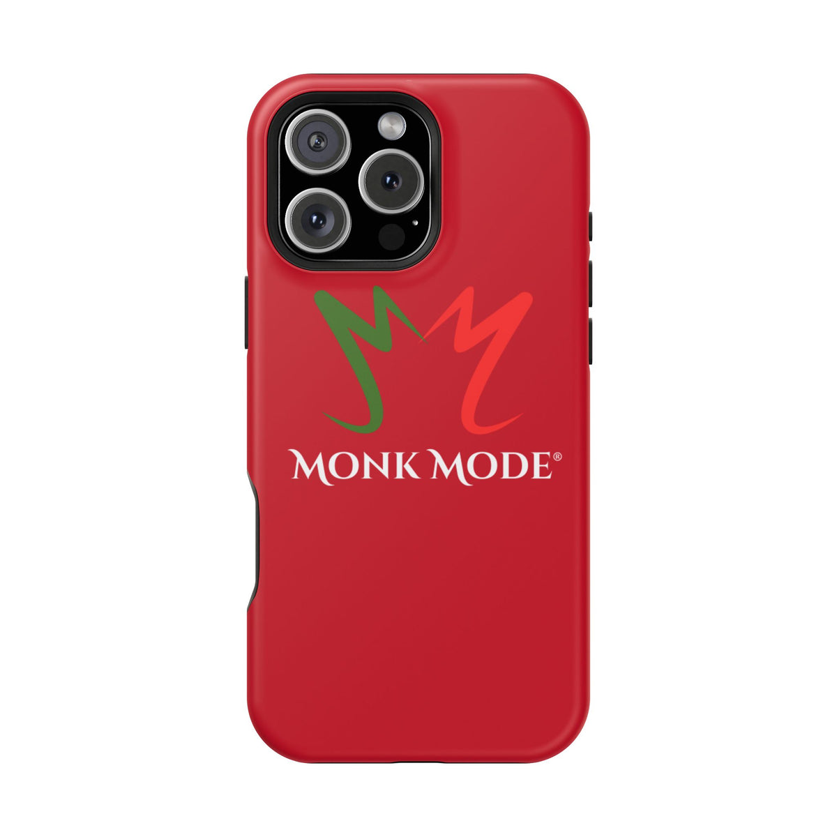 Quality Impact Resistant Phone Case - Red - Monk Mode