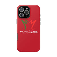 Quality Impact Resistant Phone Case - Red - Monk Mode