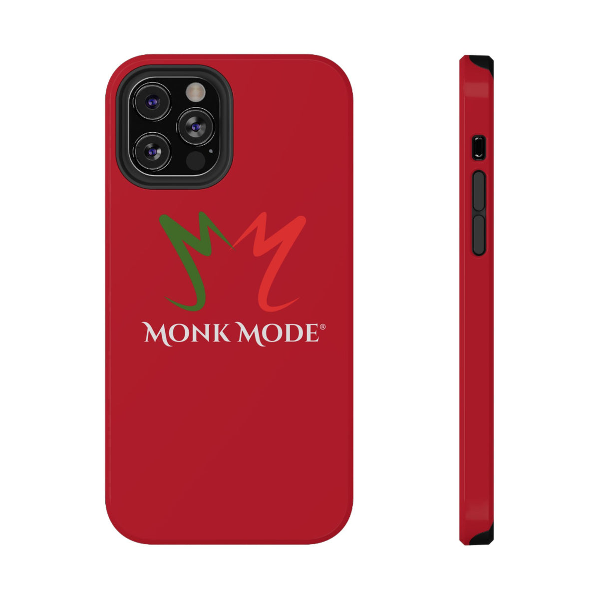 Quality Impact Resistant Phone Case - Red - Monk Mode